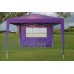 CS 10'x10' White EZ Pop up Canopy Party Tent Instant Gazebo 100% Waterproof Top with 4 Removable Sides - By DELTA Canopies   